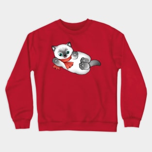 Siamese Kitten Crewneck Sweatshirt